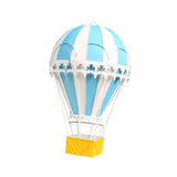 Maxbell Hot Air Balloon Ornament Pendant Decorative Home Desktop Scene Layout Light Blue