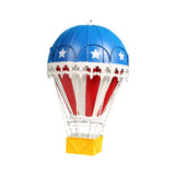 Maxbell Hot Air Balloon Ornament Pendant Decorative Home Desktop Scene Layout Blue