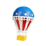 Maxbell Hot Air Balloon Ornament Pendant Decorative Home Desktop Scene Layout Blue