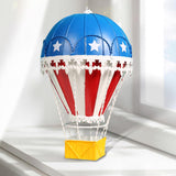 Maxbell Hot Air Balloon Ornament Pendant Decorative Home Desktop Scene Layout Blue