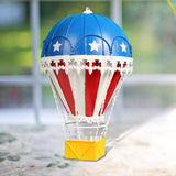 Maxbell Hot Air Balloon Ornament Pendant Decorative Home Desktop Scene Layout Blue