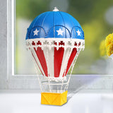 Maxbell Hot Air Balloon Ornament Pendant Decorative Home Desktop Scene Layout Blue