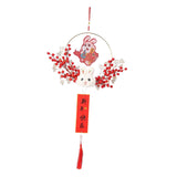 Maxbell Chinese New Year Hanging Decorations Ornament Wreath Pendant for Decor Style A