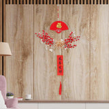 Maxbell Chinese New Year Hanging Decorations Ornament Wreath Pendant for Decor Style E