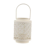 Maxbell Votive Tealight Candle Holder Ornament Candlestick for Shelf Fireplace Hotel White