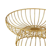 Maxbell Fruit Basket Bread Storage Basket Snacks Vegetable Stand Holder for Tea Bar 25cm