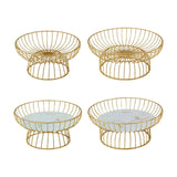 Maxbell Fruit Basket Bread Storage Basket Snacks Vegetable Stand Holder for Tea Bar 25cm