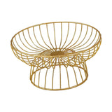 Maxbell Fruit Basket Bread Storage Basket Snacks Vegetable Stand Holder for Tea Bar 25cm