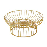 Maxbell Fruit Basket Bread Storage Basket Snacks Vegetable Stand Holder for Tea Bar 30cm