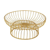 Maxbell Fruit Basket Bread Storage Basket Snacks Vegetable Stand Holder for Tea Bar 30cm