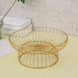 Maxbell Fruit Basket Bread Storage Basket Snacks Vegetable Stand Holder for Tea Bar 30cm