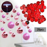 Maxbell 100 Pieces Self Adhesive Hooks Sticky Hooks for Hanging Decoration Bathroom Red Film