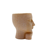 Maxbell Flower Vase Decor Outdoor Indoor Face Head Planter for Office Hotel Nursery
