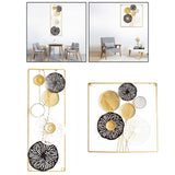 Maxbell Wall Sculpture Art Wall Hanging Statue Collectible for Living Room Decor Rectangle 22x60x2cm