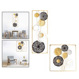 Maxbell Wall Sculpture Art Wall Hanging Statue Collectible for Living Room Decor Rectangle 22x60x2cm