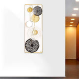 Maxbell Wall Sculpture Art Wall Hanging Statue Collectible for Living Room Decor Rectangle 22x60x2cm