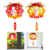 Maxbell Chinese New Year Wall Hanging Decorations Pendant Bedroom Celebration Red