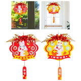 Maxbell Chinese New Year Wall Hanging Decorations Pendant Bedroom Celebration Red