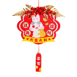 Maxbell Chinese New Year Wall Hanging Decorations Pendant Bedroom Celebration Red