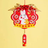 Maxbell Chinese New Year Wall Hanging Decorations Pendant Bedroom Celebration Red