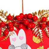Maxbell Chinese New Year Wall Hanging Decorations Pendant Bedroom Celebration Red
