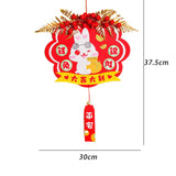 Maxbell Chinese New Year Wall Hanging Decorations Pendant Bedroom Celebration Red