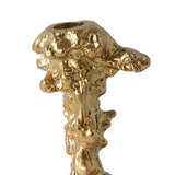 Maxbell Vintage Style Pillar Candle Holder Candlestick for Table Centerpiece Holiday Aureate