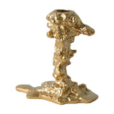 Maxbell Vintage Style Pillar Candle Holder Candlestick for Table Centerpiece Holiday Aureate