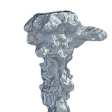 Maxbell Vintage Style Pillar Candle Holder Candlestick for Table Centerpiece Holiday Argent
