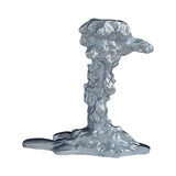 Maxbell Vintage Style Pillar Candle Holder Candlestick for Table Centerpiece Holiday Argent
