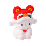 Maxbell Soft Rabbit Toy Bunny Figurine for Cake Topper Car Dashboard Decoration