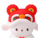 Maxbell Soft Rabbit Toy Bunny Figurine for Cake Topper Car Dashboard Decoration