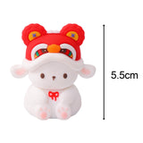 Maxbell Soft Rabbit Toy Bunny Figurine for Cake Topper Car Dashboard Decoration