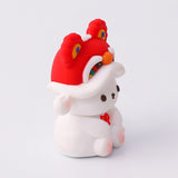 Maxbell Soft Rabbit Toy Bunny Figurine for Cake Topper Car Dashboard Decoration