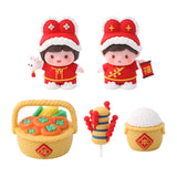 Maxbell Doll Toys Fairy Garden Accessories Micro Decor for Housewarmings Girl