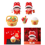 Maxbell Doll Toys Fairy Garden Accessories Micro Decor for Housewarmings Girl