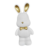 Maxbell Money Box Animal Bunny Figurines Rabbit Piggy Bank for Adults and Kids white