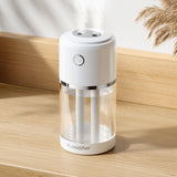 Maxbell Household Humidifier Large Capacity Quiet for Household Bedroom NightStand White