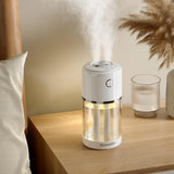 Maxbell Household Humidifier Large Capacity Quiet for Household Bedroom NightStand White