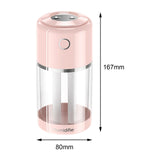 Maxbell Household Humidifier Large Capacity Quiet for Household Bedroom NightStand Pink