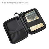 Maxbell 10 Keys/17 Keys Thumb Piano Case Marimba Musical Shockproof Finger Piano Bag