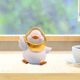 Maxbell Resin Duck Miniature Figurine Crafts Decorative Cute for Bar Cabinet Decor StyleA