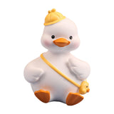 Maxbell Resin Duck Miniature Figurine Crafts Decorative Cute for Bar Cabinet Decor StyleB