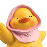 Maxbell Resin Duck Miniature Figurine Crafts Decorative Cute for Bar Cabinet Decor StyleC