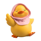 Maxbell Resin Duck Miniature Figurine Crafts Decorative Cute for Bar Cabinet Decor StyleC