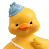 Maxbell Resin Duck Miniature Figurine Crafts Decorative Cute for Bar Cabinet Decor StyleD