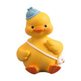 Maxbell Resin Duck Miniature Figurine Crafts Decorative Cute for Bar Cabinet Decor StyleD