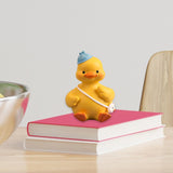 Maxbell Resin Duck Miniature Figurine Crafts Decorative Cute for Bar Cabinet Decor StyleD