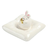Maxbell incenses Burner Desktop Sticks incenses Gift Home Censer Plate Craft Teahouse