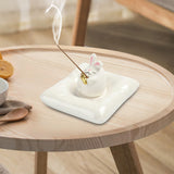 Maxbell incenses Burner Desktop Sticks incenses Gift Home Censer Plate Craft Teahouse